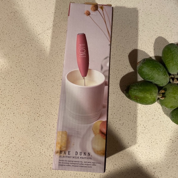Rae Dunn Kitchen Rae Dunn Pink Electric Milk Frother Poshmark